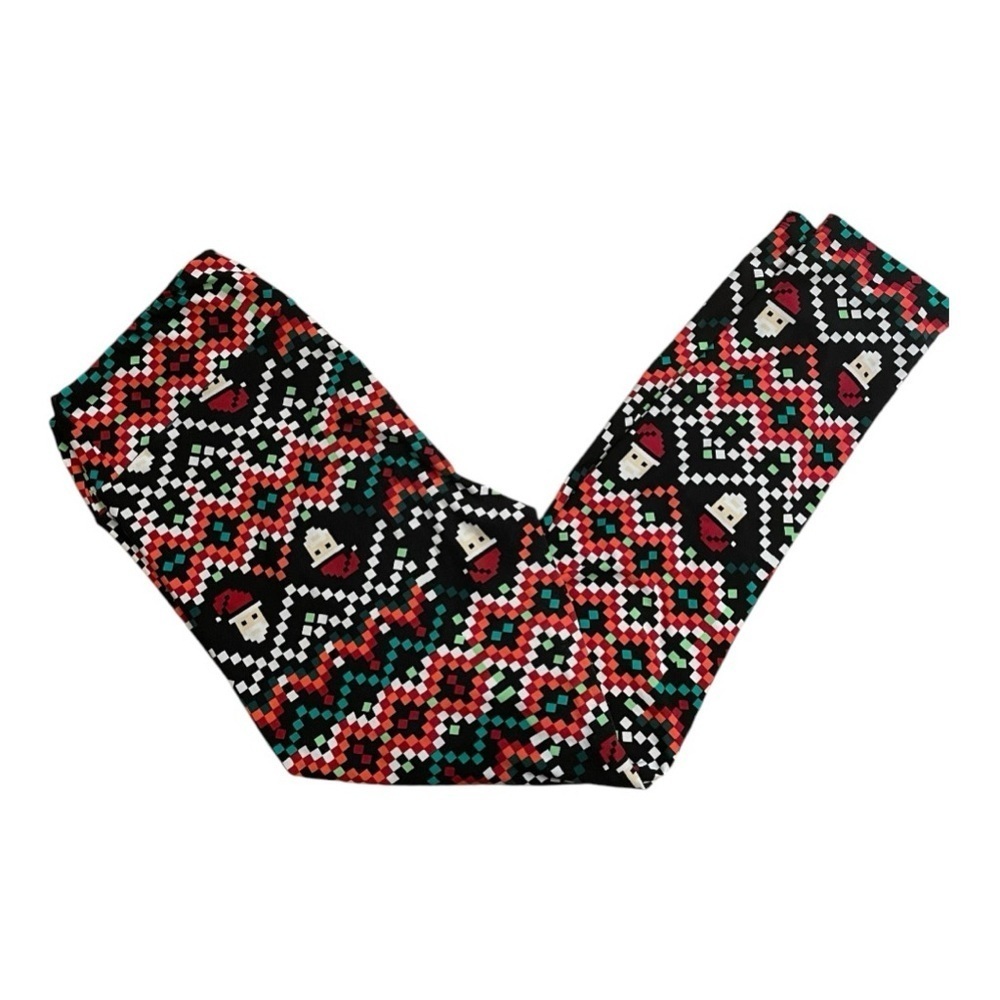 LulaRoe Santa Leggings